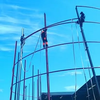 Glass and steel framework by Fumati Engineers (2)