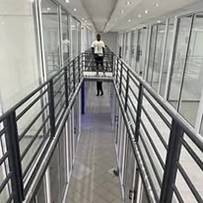 Shops partitioning by Fumati Engineers